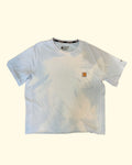 Vintage Carhartt Acid Wash Y2K Cropped Tee M