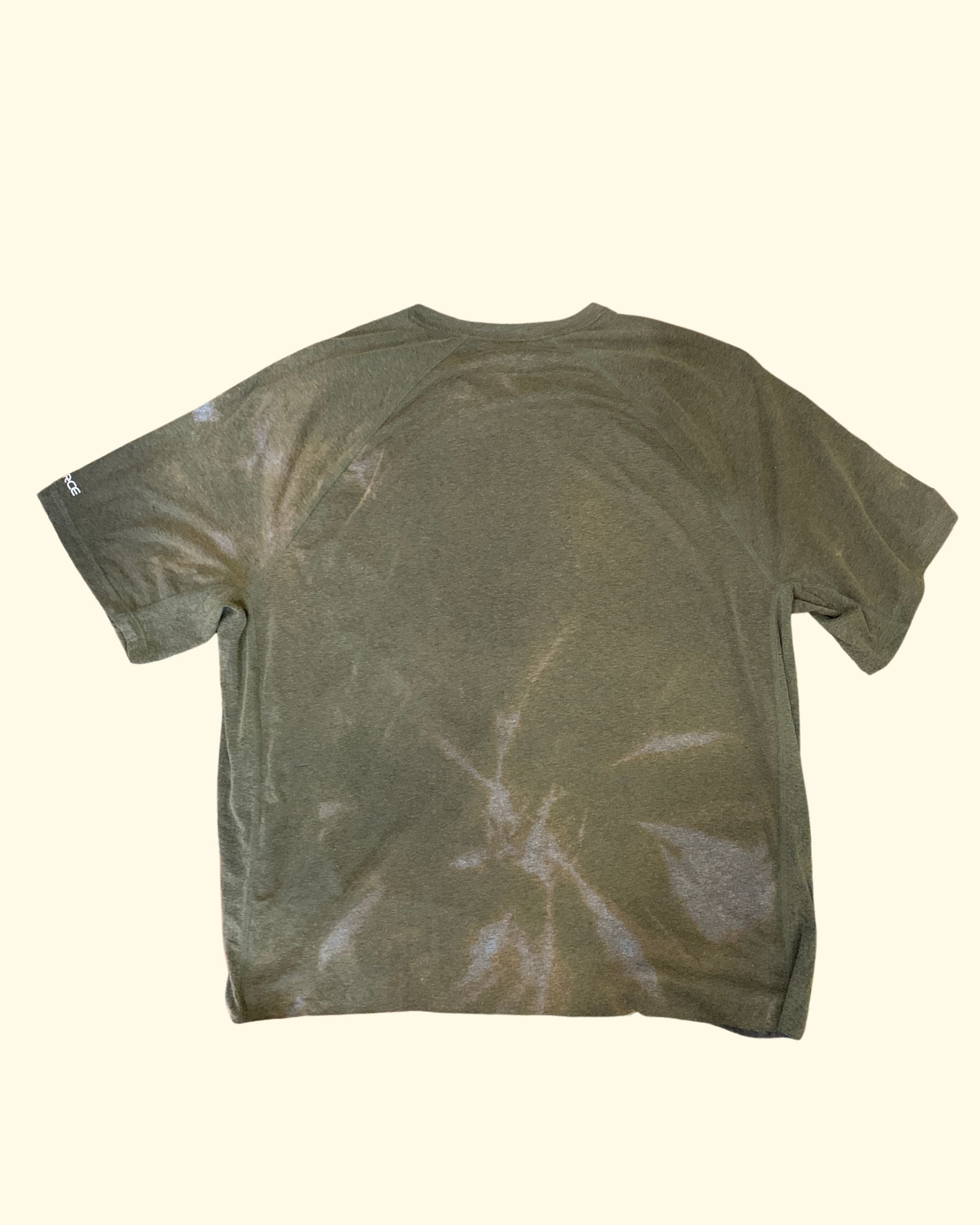 Vintage Carhartt Acid Wash Green Y2K Tee XL
