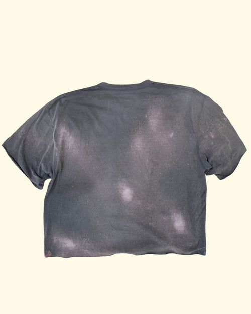 Carhartt Pocket T-Shirt Black Bleached Distressed Workwear XL