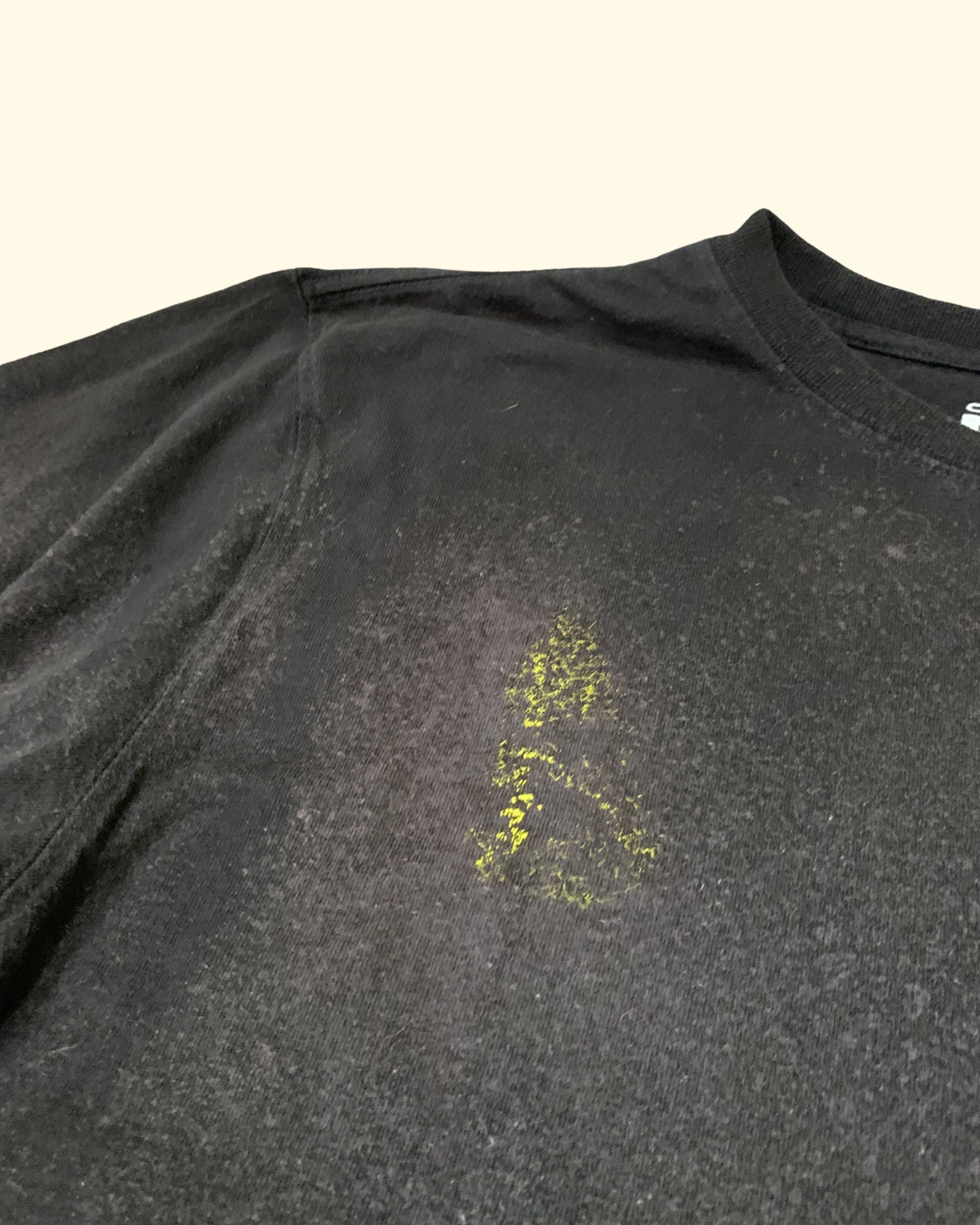 Vintage Carhartt Pocket Tee Black Logo Patch Workwear Loose Fit M