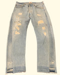 Vintage Levi's 501 Reworked Distressed Jeans W34 L34