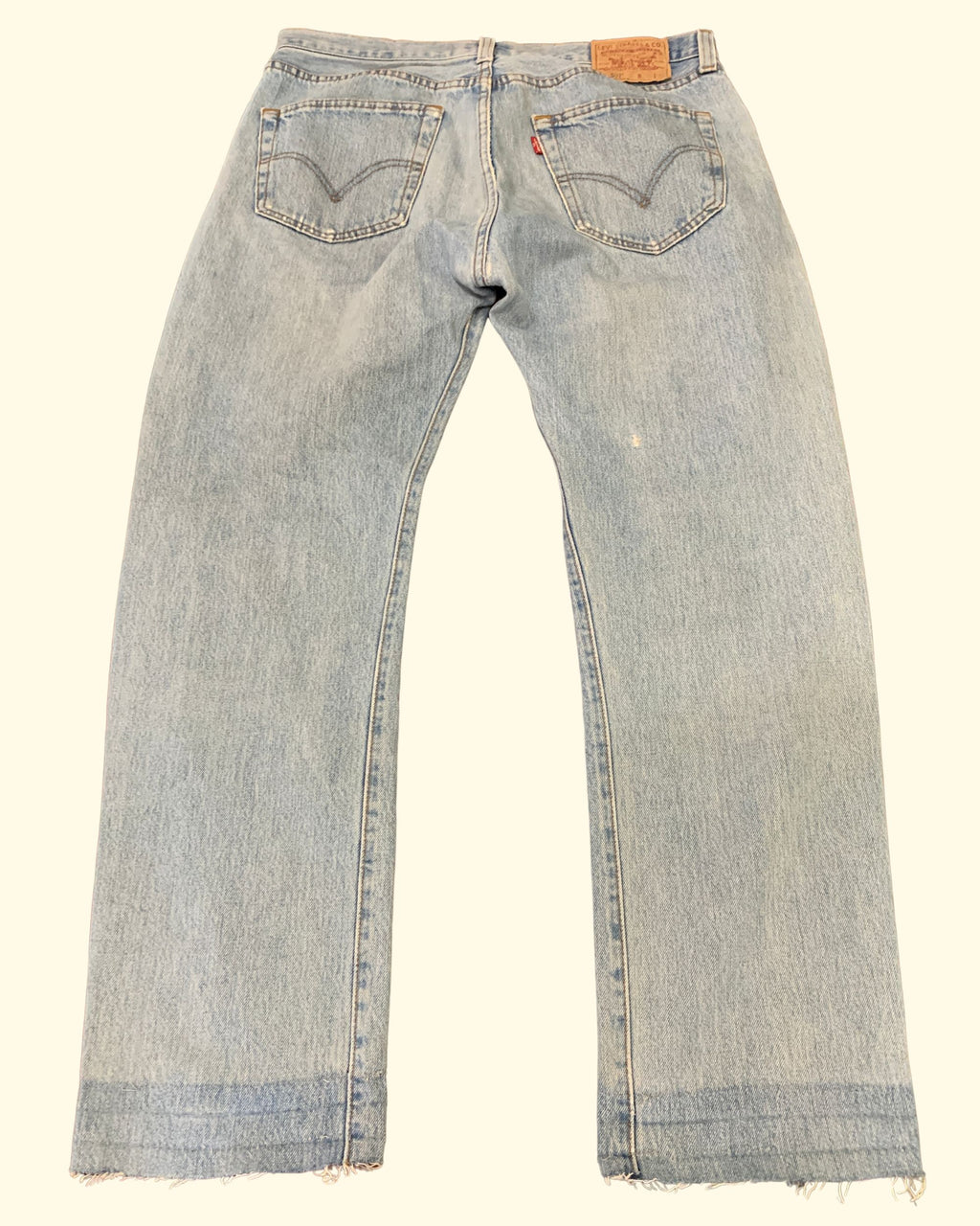 Vintage Levi's 501 Reworked Distressed Jeans W34 L34