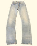 Vintage Levi's 501 USA Jeans W26 L34 Light Wash 90s Made in USA