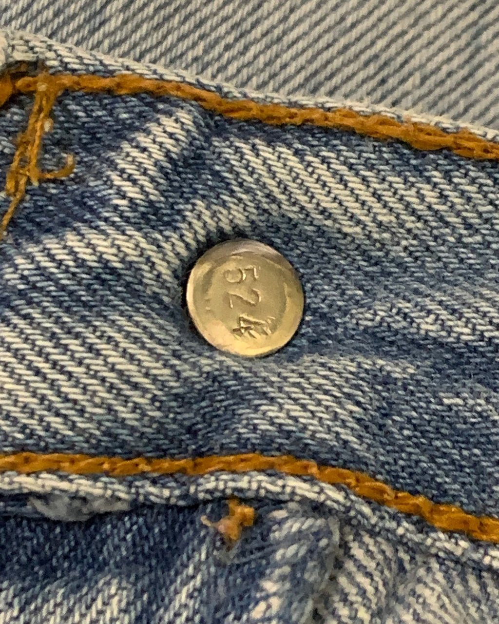 Vintage Levi's 501 USA Jeans W26 L34 Light Wash 90s Made in USA